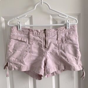 Vintage American Eagle zip front shorts